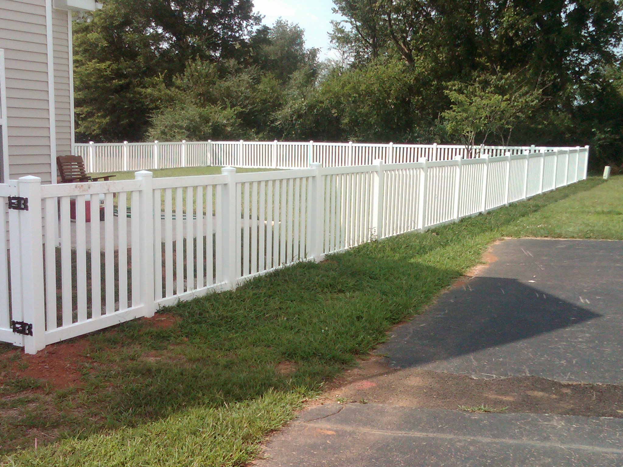 Semi-privacy fence